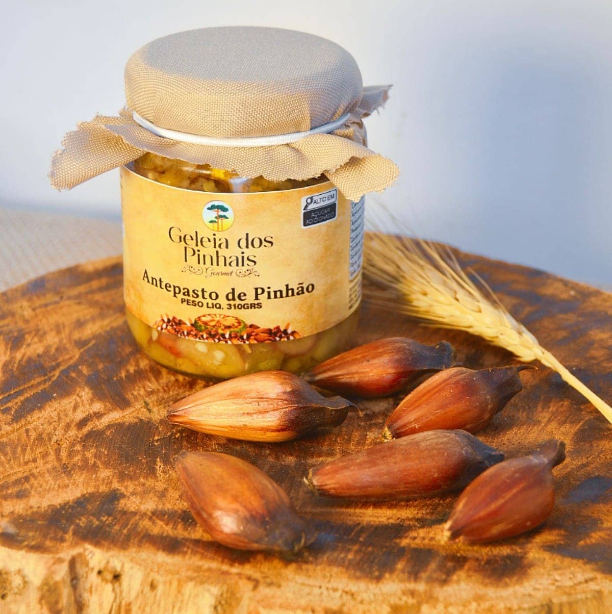 Antepasto de Pinhão: um sabor que representa a nossa terra.